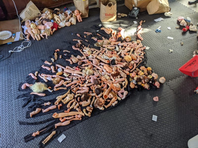 Creepy and Terrifying DIY Doll Maker Costume