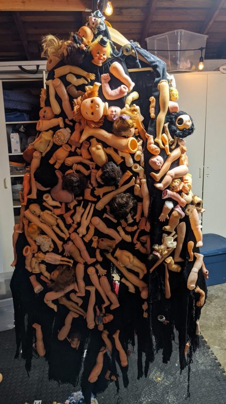 Creepy and Terrifying DIY Doll Maker Costume
