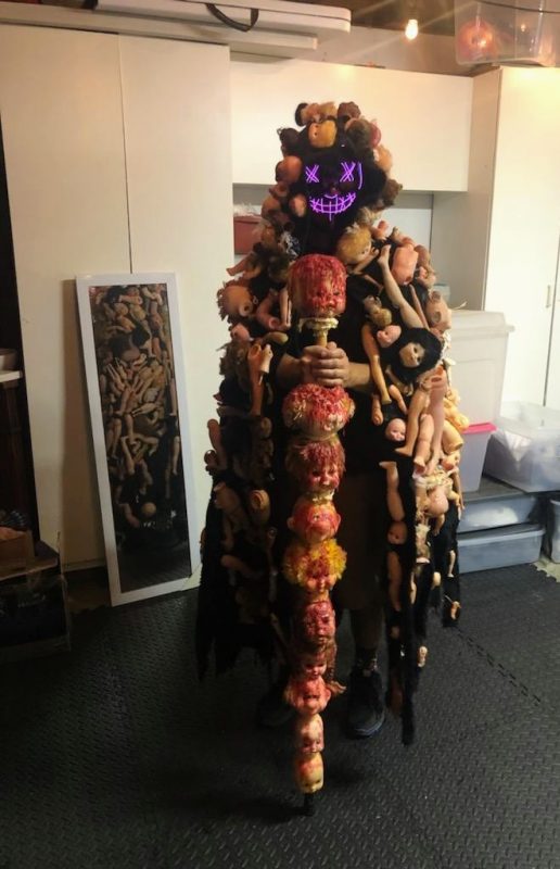 Creepy and Terrifying DIY Doll Maker Costume