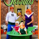 The Jetsons Family Halloween Costume with Hand Built Space Car!