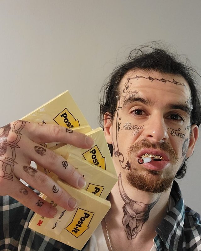 Original DIY Costume - Post-It Malone