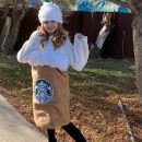 Starbucks No-Sew Frappuccino Costume