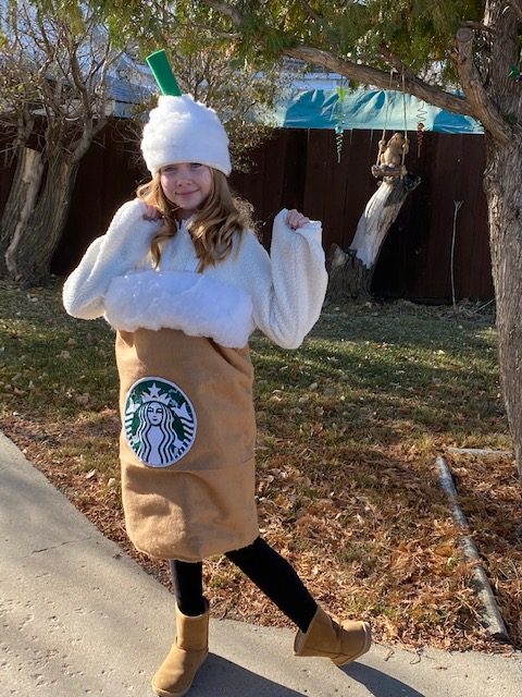 Starbucks No-Sew Frappuccino Costume