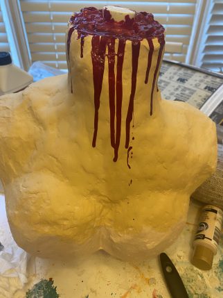 Awesome DIY Headless Marie Antoinette Costume 