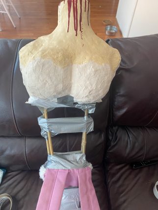 Awesome DIY Headless Marie Antoinette Costume 
