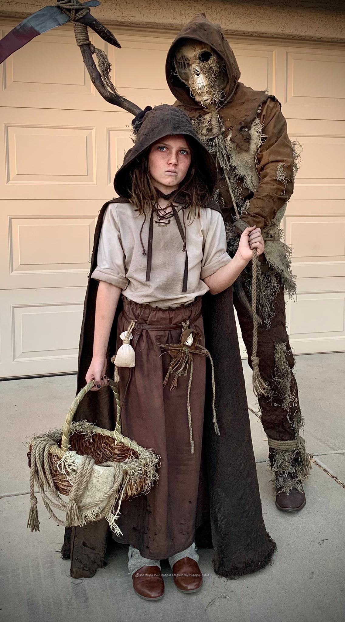 Wood Witch and her Reanimated Scarecrow