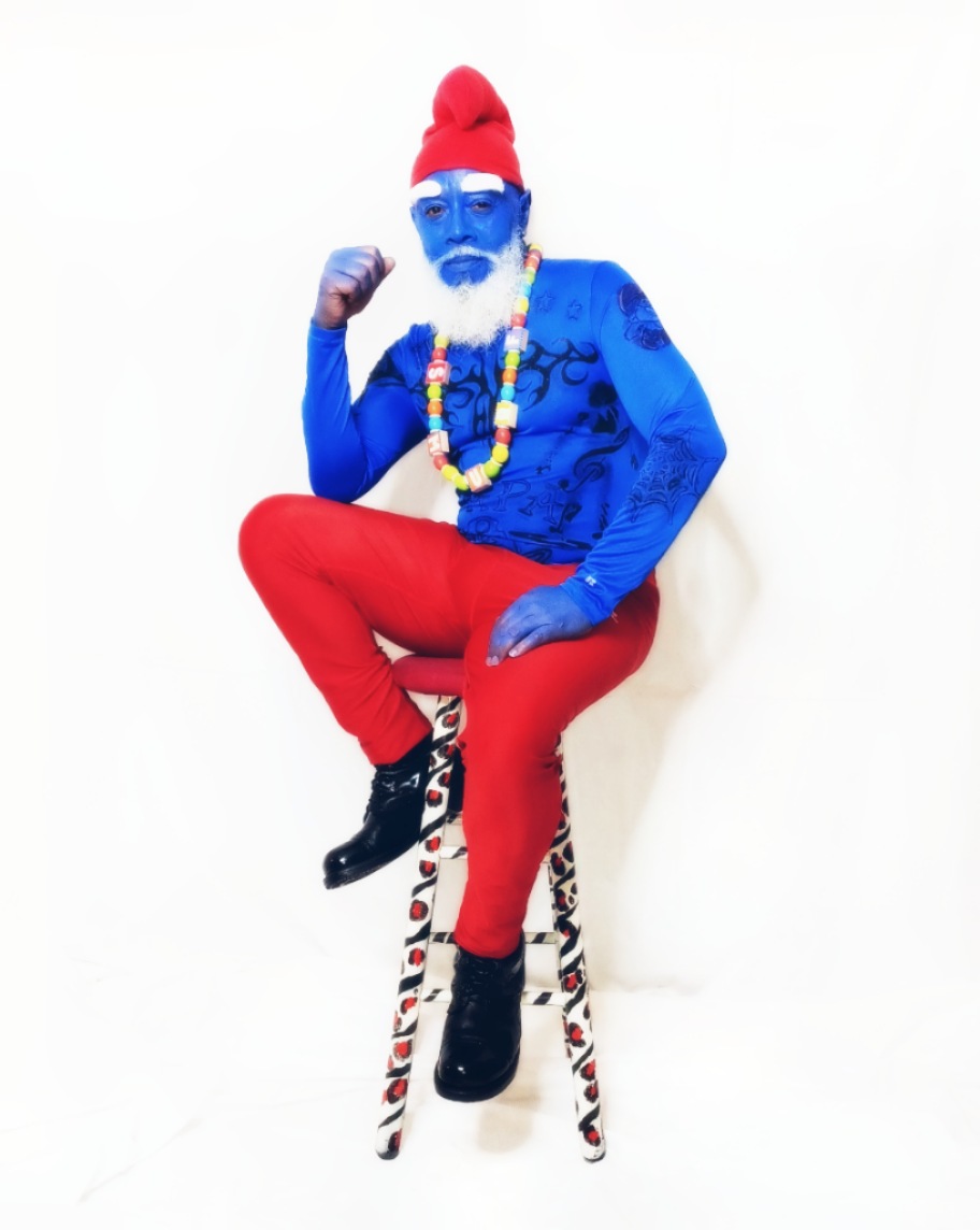 Coolest Homemade Papa Smurf Costume