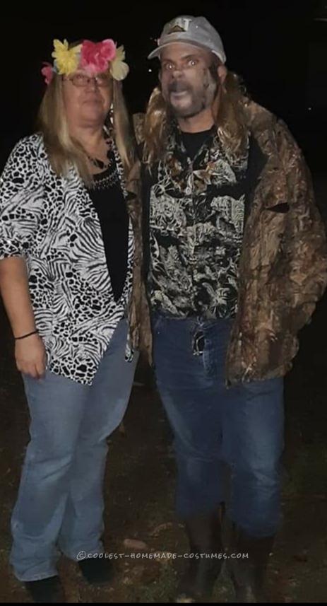 Coolest Easy Tiger King/Carole Baskins Couples Costume