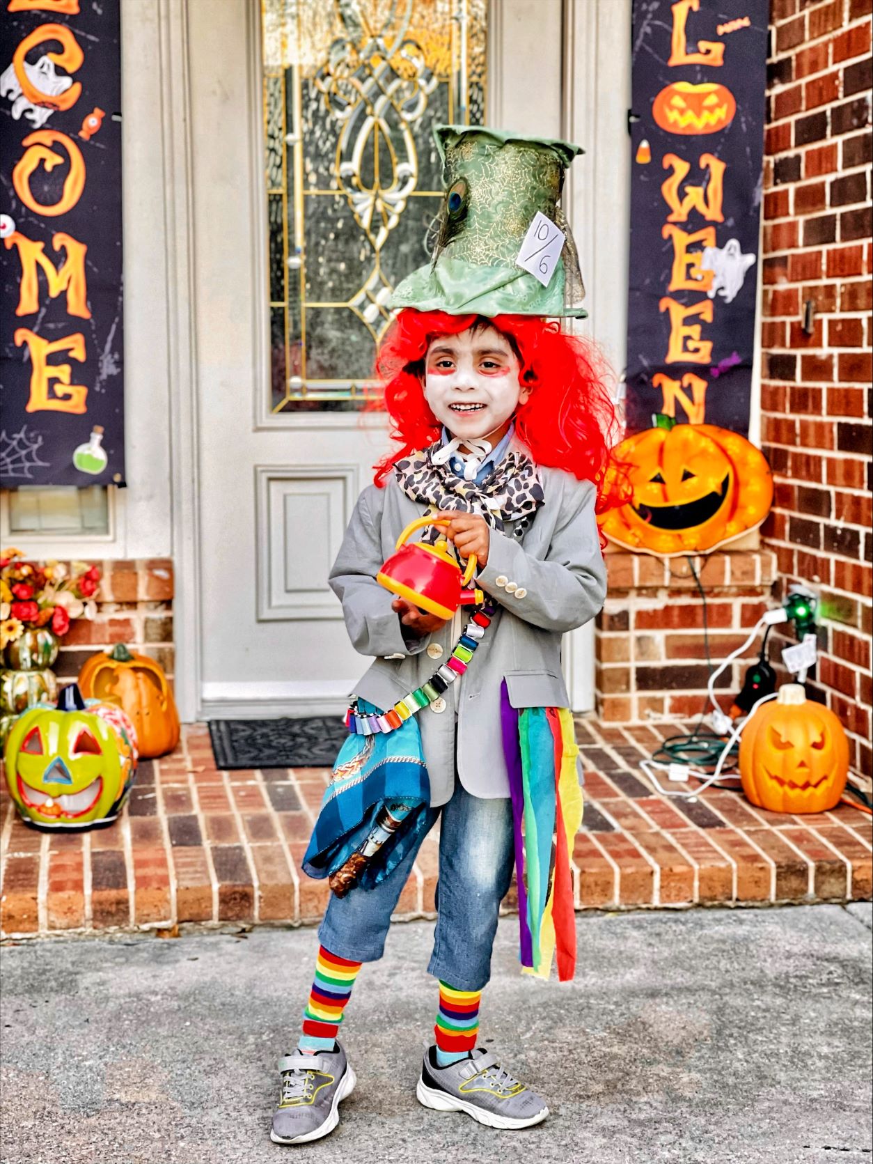 Mommy Made Mad Hatter Costume for 5 year old