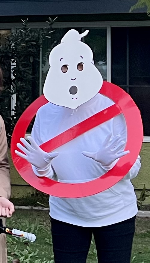 Uplifting Ghostbuster Logo Costume for Cancer Patient
