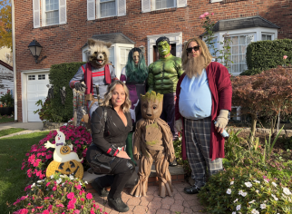 Coolest DIY Baby Groot Costume and Family Avengers Group Costume