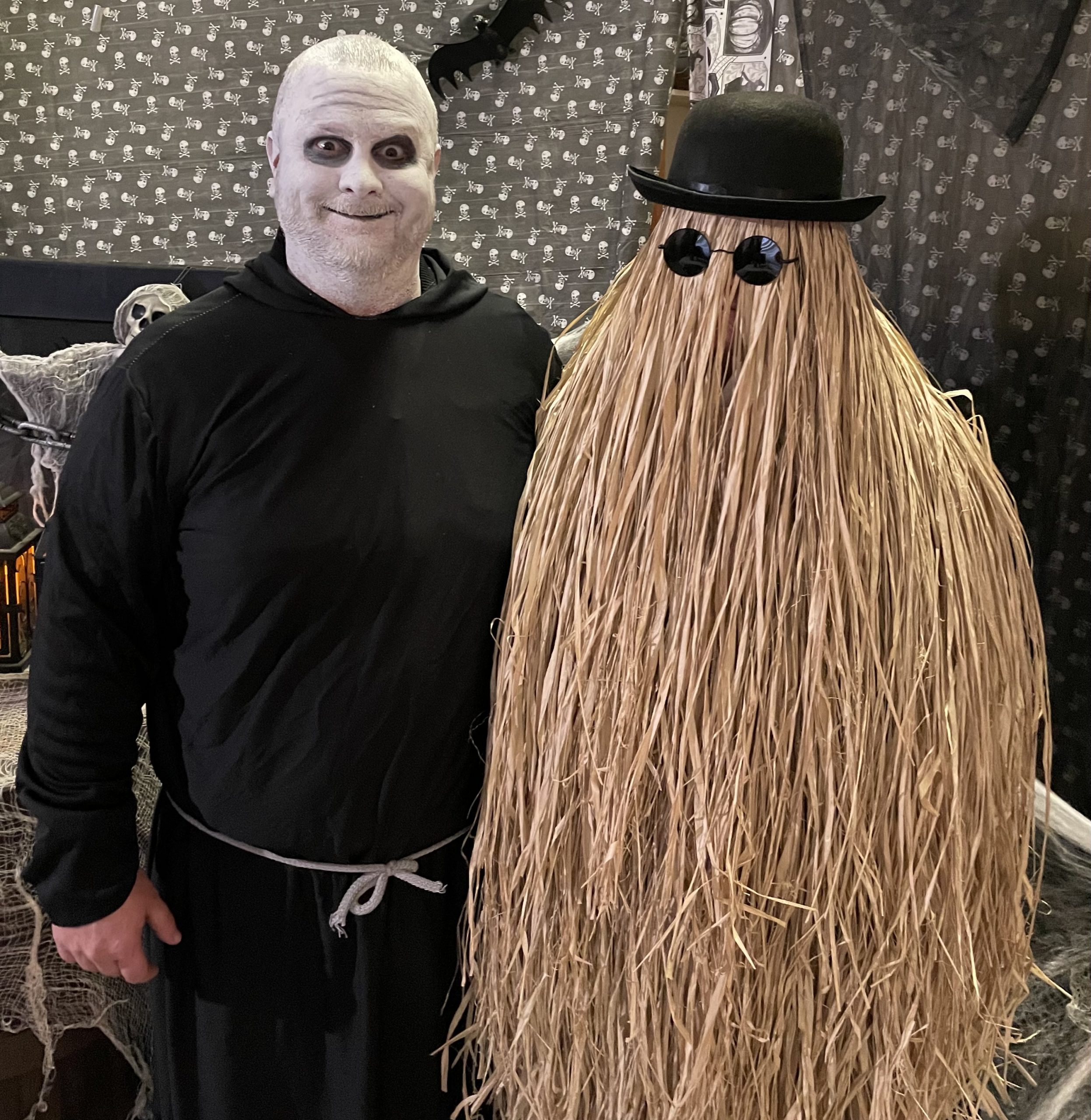 Easiest Cousin Itt and Uncle Fester Couple Costume with the Most Wins!