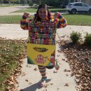 Coolest Crayola 64 Crayons Costume