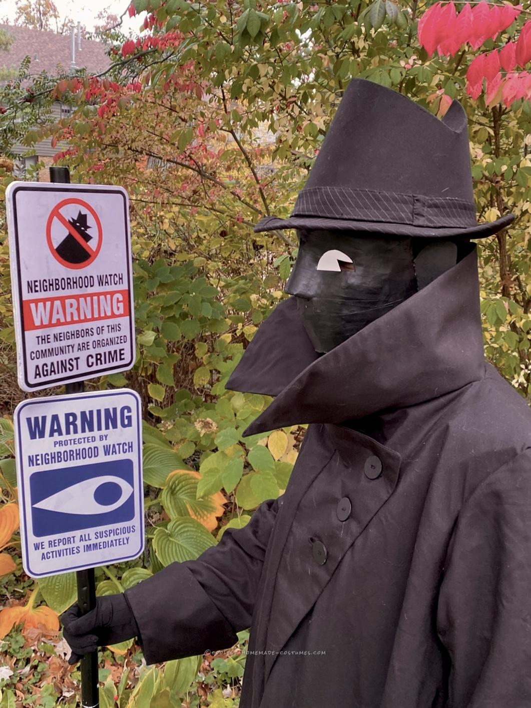 No-Theft-Needed Neighborhood Watch Burglar Costume