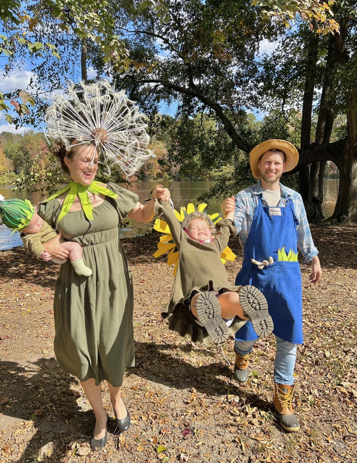 A gardener and his dandelions