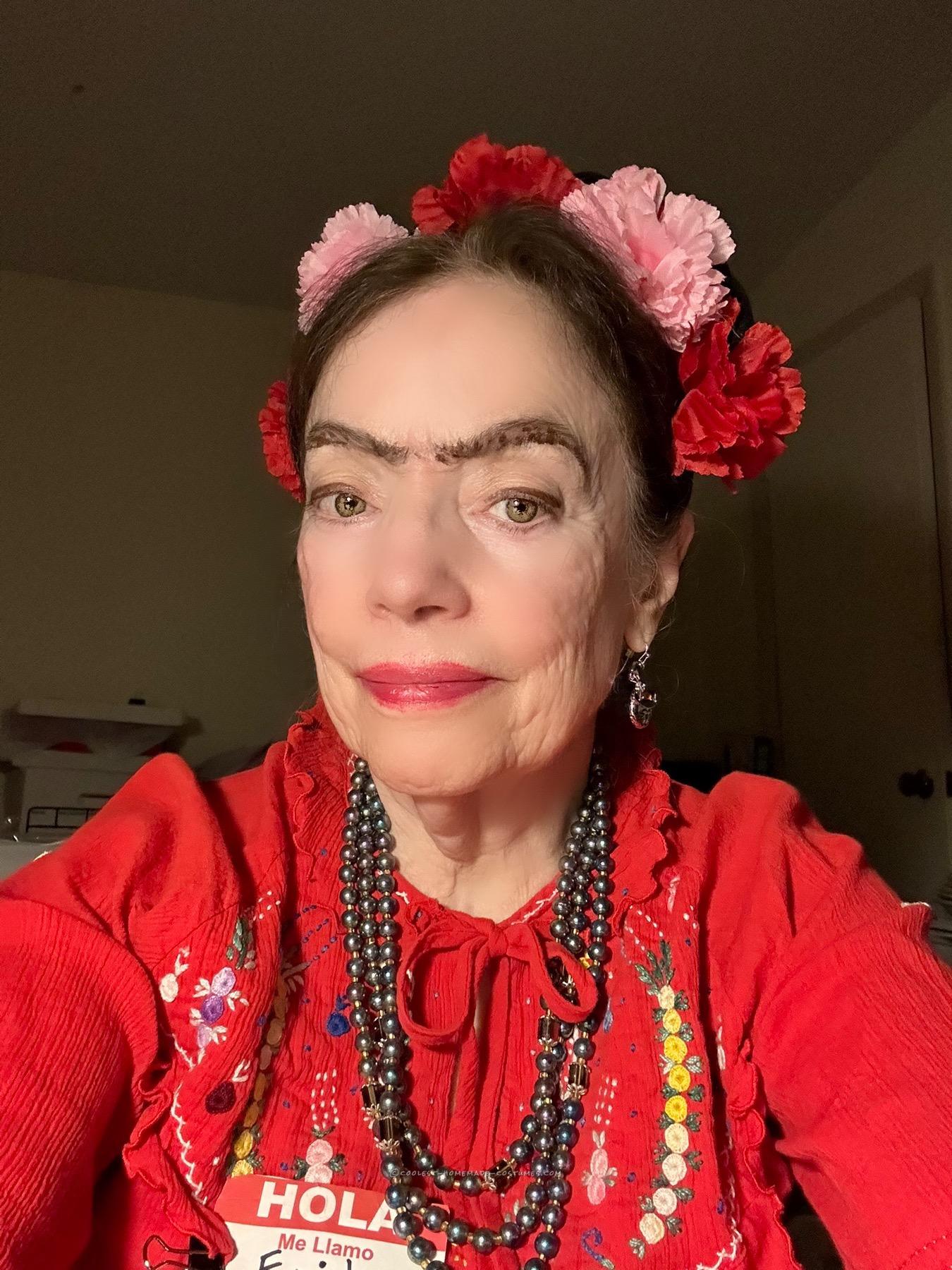 Almost FREE DIY Frida Kahlo Women’s Costume
