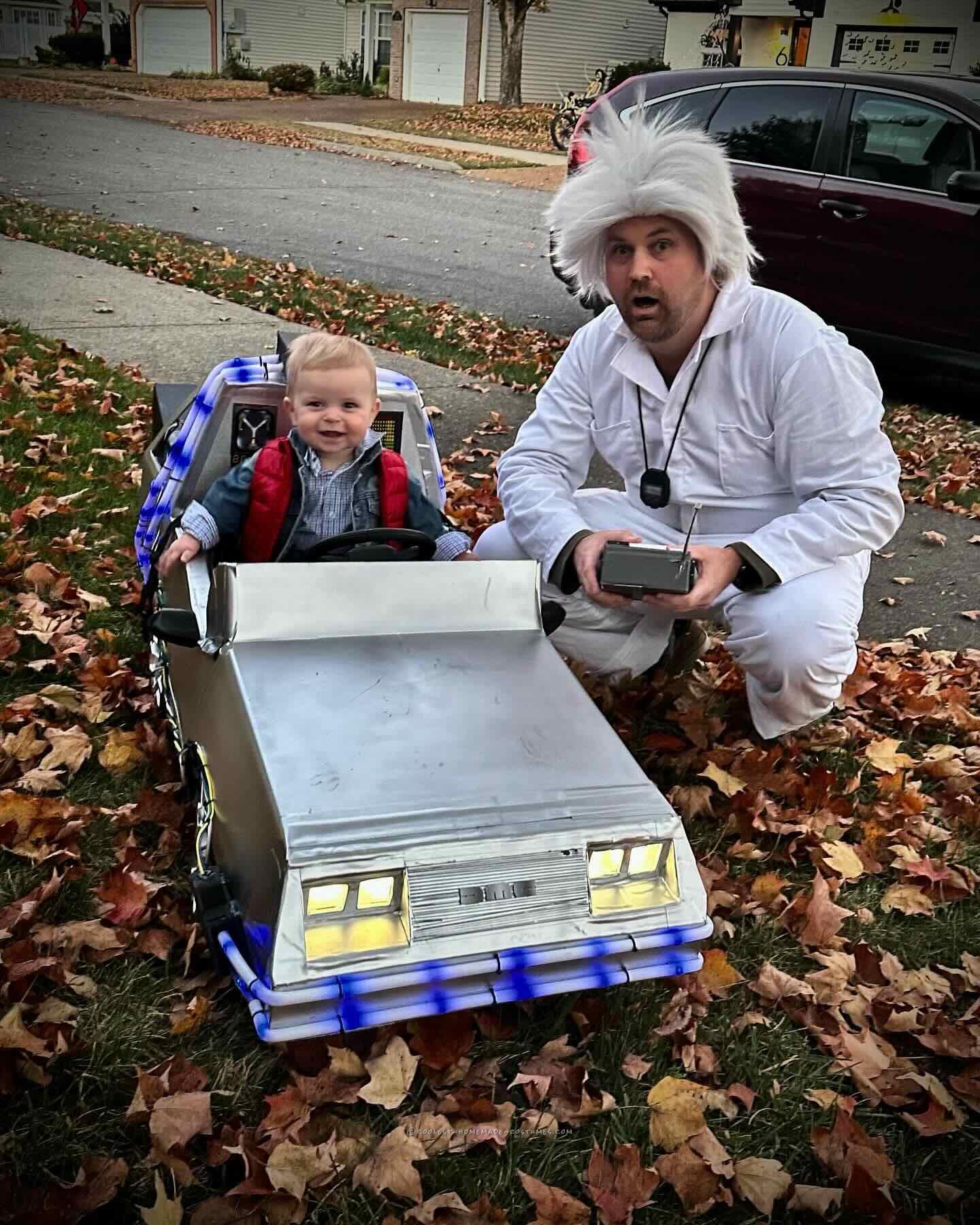 Doc and Marty from Back to the Future