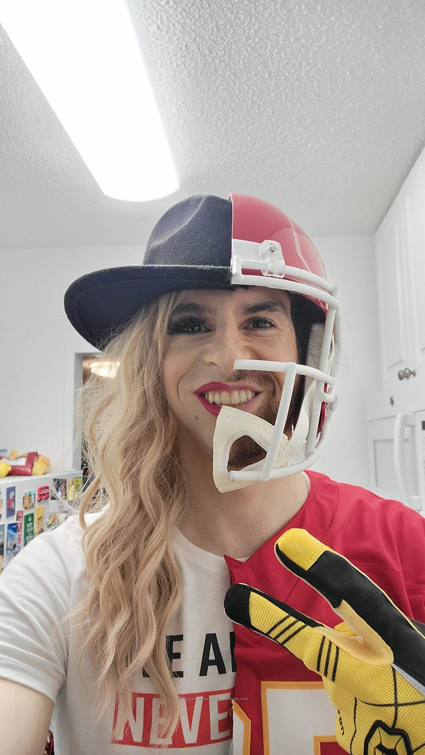 Wackiest Taylor Swift / Travis Kelce Mashup Costume