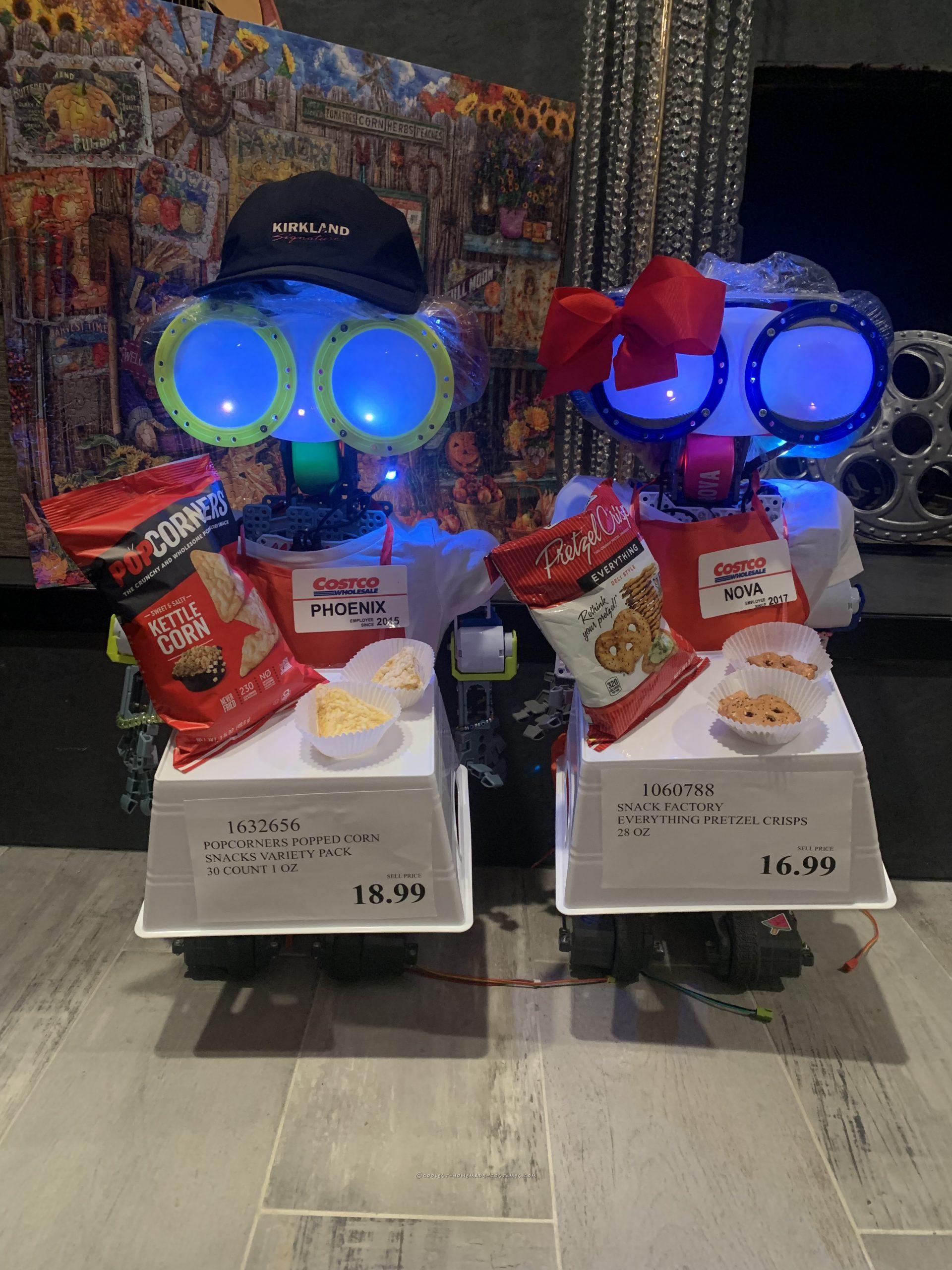 Coolest Costco Sample Workers Costumes for Meccanoid Robots