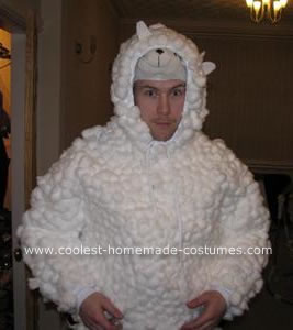 Homemade Sheep Costume that Caught Fire