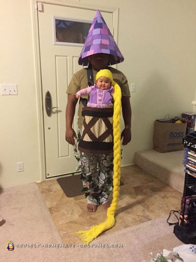 Dad and Daughter Rapunzel Costume